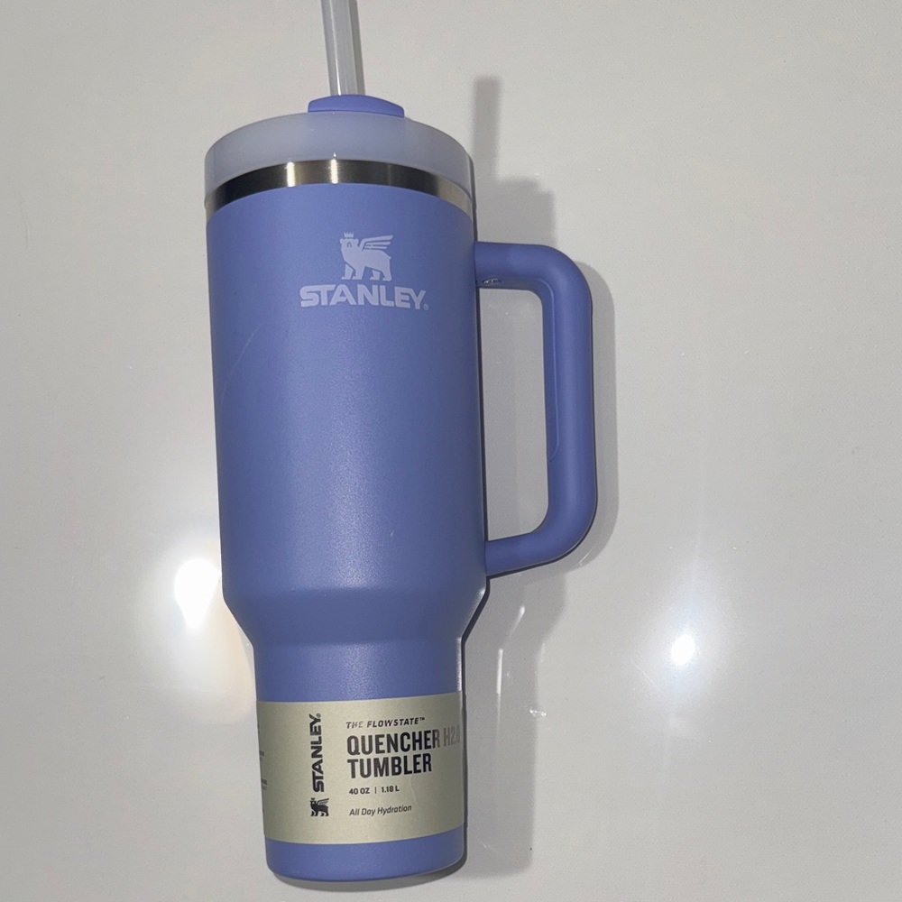 Stanley 40 oz Hydrangea Quencher Tumbler with Handle and Straw